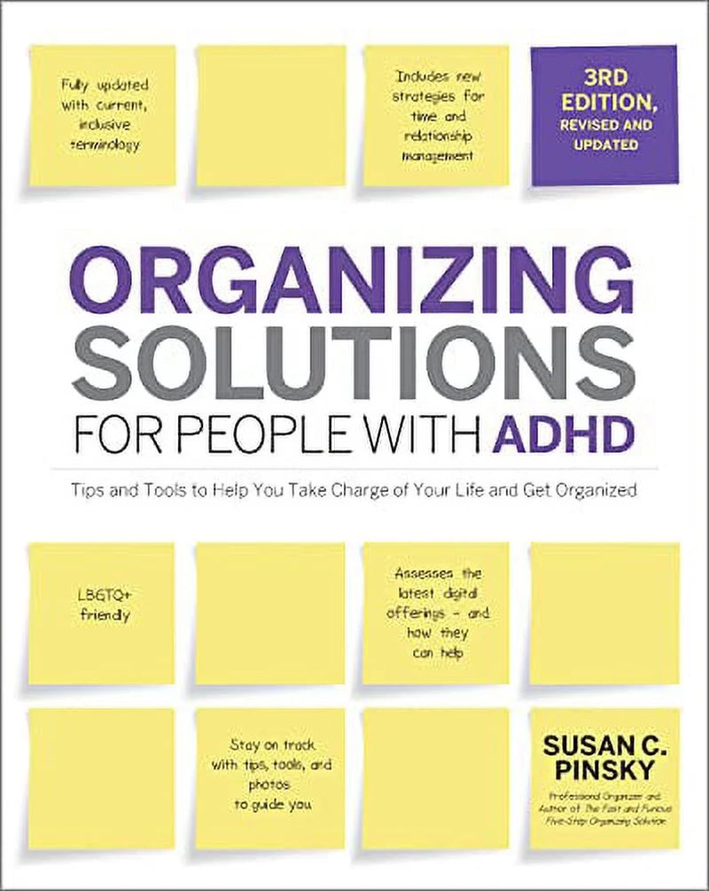 Organizing Solutions for People with ADHD, 3Rd Edition (Spiral Bound)