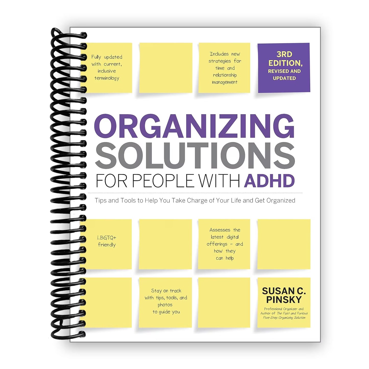 Organizing Solutions for People with ADHD, 3Rd Edition (Spiral Bound)