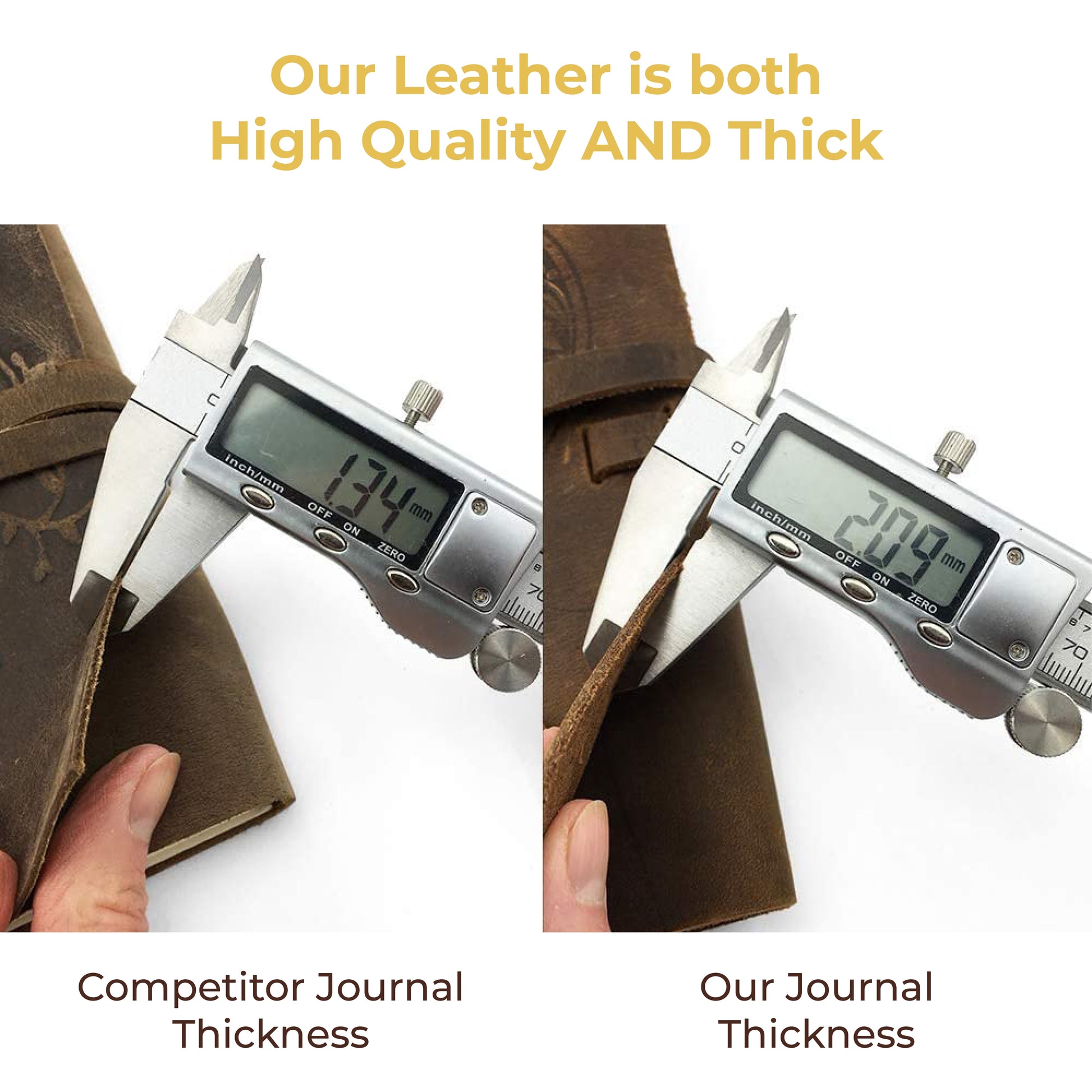 Leather Bound Journal for Men and Women, Handmade Gift Set with Genuine Leather Bookmark and Stylish Pen, Vintage and Classic, Notebook, Sketchbook, Planner, Journal and Diary (300 Pages) (8X6")